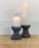 WOODY medinės žvakidės 2 vnt/kompl. | RUSTIC 